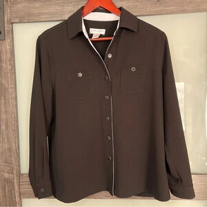 Vintage Draper’s & Damon’s Button Up with Shoulder Pads!